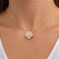 Halskette Ultima Edizione Dame tiffany in Silber Zirconia CAO4491 GIALLO BIANCO